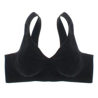 Hanes SmoothTec Wirefree Bra G796 Black S