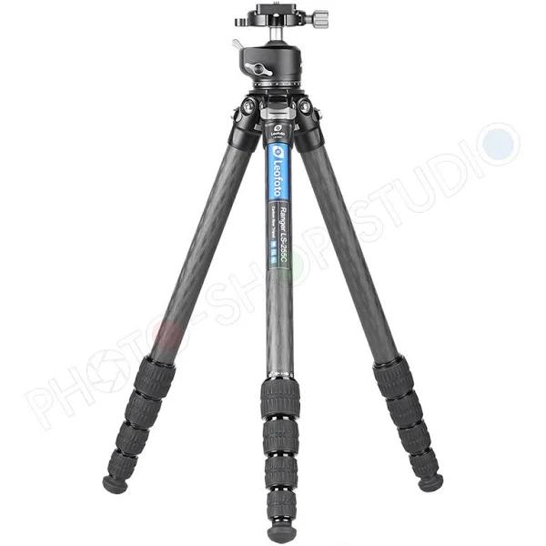 Leofoto LS-255C+LH-30 Carbon Fiber 5-section Twist Lock Tripod with Ball Head