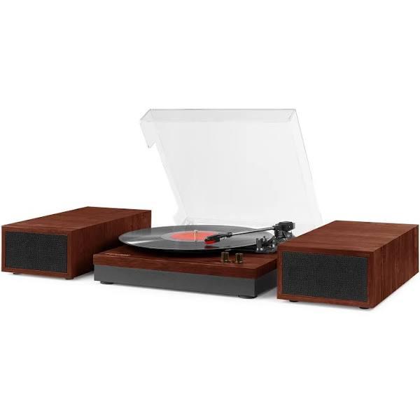 Fenton RP165C Vinyl Record Player Set + Bluetooth (Cherry)