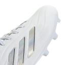 adidas-Copa Pure II League Firm Ground Boots-Kids-Cloud White / Cloud White / Silver Metallic-4