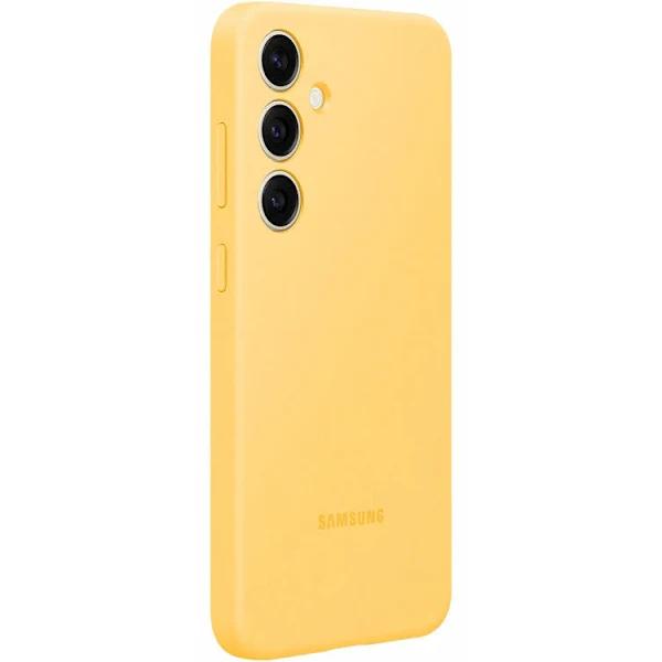 Samsung Silicone Case For Galaxy S24+ (Yellow)