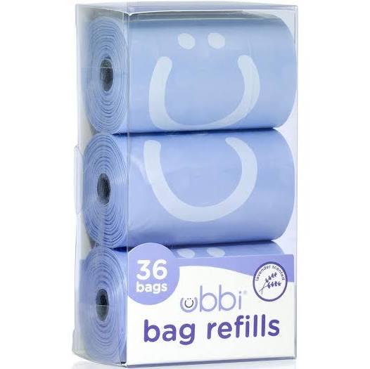 Ubbi On The Go Refill Bags, Lavender Scented, Value Pack