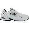 New Balance White & Black 530 Sneakers