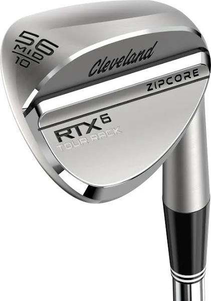 Cleveland RTX 6 Zipcore Tour Rack Mid Grind Lob Wedge Golf Club - 58° Loft - Steel Shaft