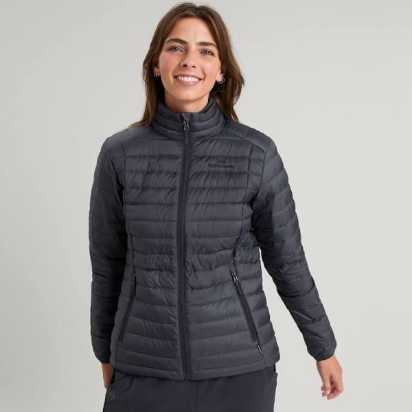 Kathmandu Heli Women's 600 Fill Hooded Lightweight Down Jacket | Blue Puffer Jacket - 14