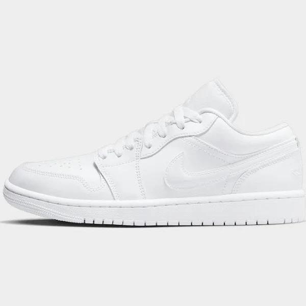 Air Jordan 1 Low 'Triple White' Sneakers | Women's Size 8.5