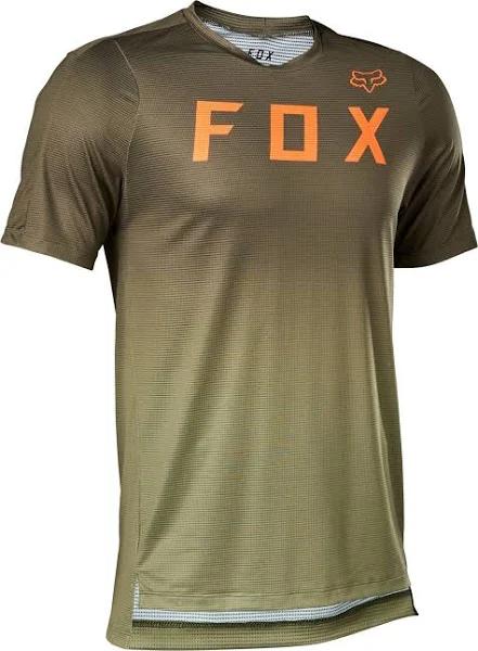 Fox Flexair Short Sleeve Jersey - Bark - S