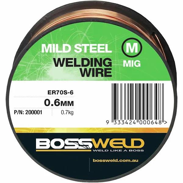 Bossweld MIG Wire x 0.6mm (0.7kg Spool)