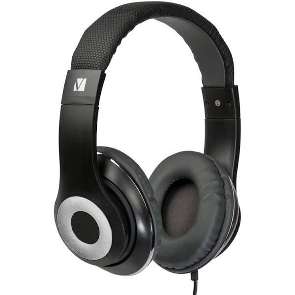 Verbatim Over-Ear Classic Audio Headphones - Black