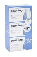 Ubbi 3 Pack Plastic Bags