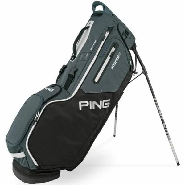 Ping Hoofer 14 Stand Bag - Black Slate White