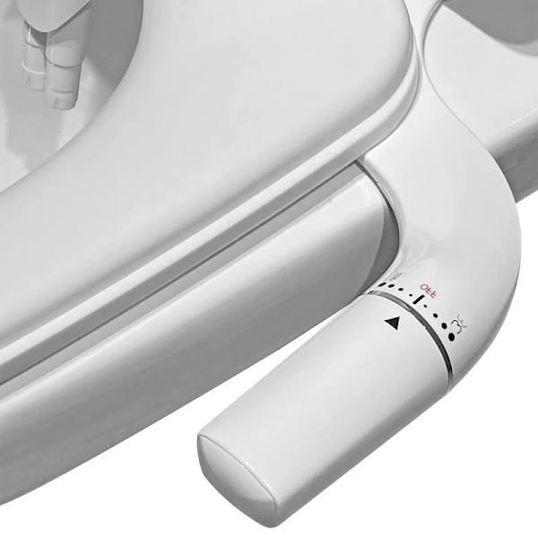 Bidet Attachment - WITHLENT Ultra-Slim Bidet For Toilet With Non-electric Dual Nozzle(Frontal & Rear Wash) Adjustable Water Pressure, Fresh Water