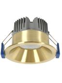 City III Fixed LED CCT Dimmable Downlight in Brass