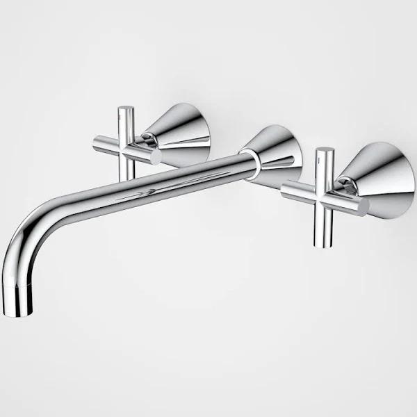 Caroma Coolibah Classic Cross Bath Tap Set Chrome