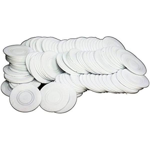 PAVILIA White Poker Chips/100-Bg