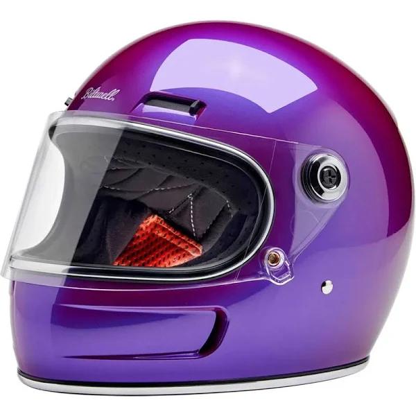 Biltwell Gringo SV, Full Face Helmet , Color: Purple , Size: L