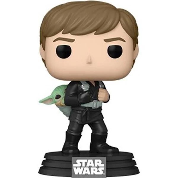 Pop! Vinyl Star Wars Book of Boba Fett Luke Skywalker & Grogu