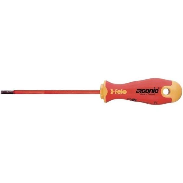 Felo 41303590 | 3.5 x 0.6 x 100 Ergonic Screwdriver Flat Head