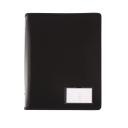 Bantex Zipper Binder 2D Ring 25mm A4 Black