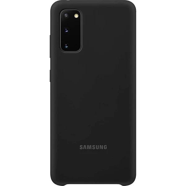 Samsung Galaxy S20 Silicone Cover Black Case