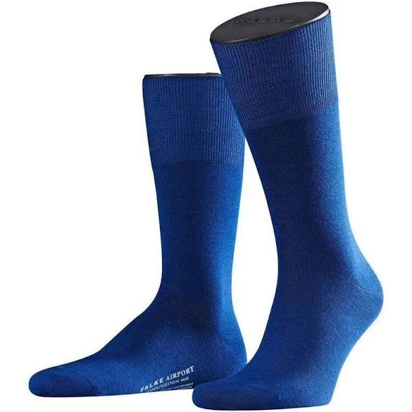 Falke Airport Wool-Blend Socks Royal Blue