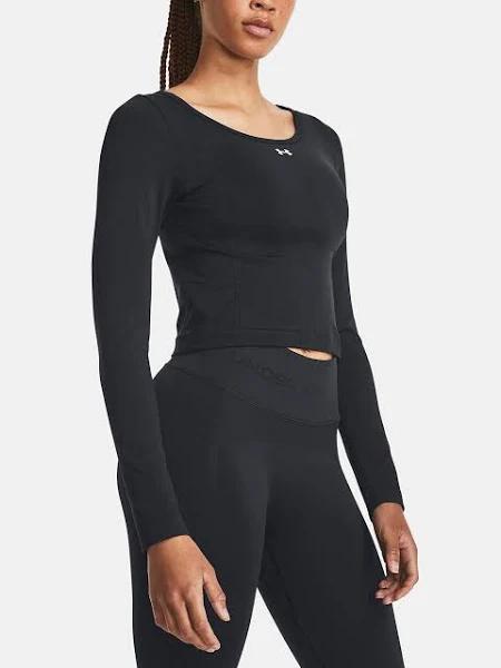 Under Armour Women's Train Seamless Long Sleeve Black XS