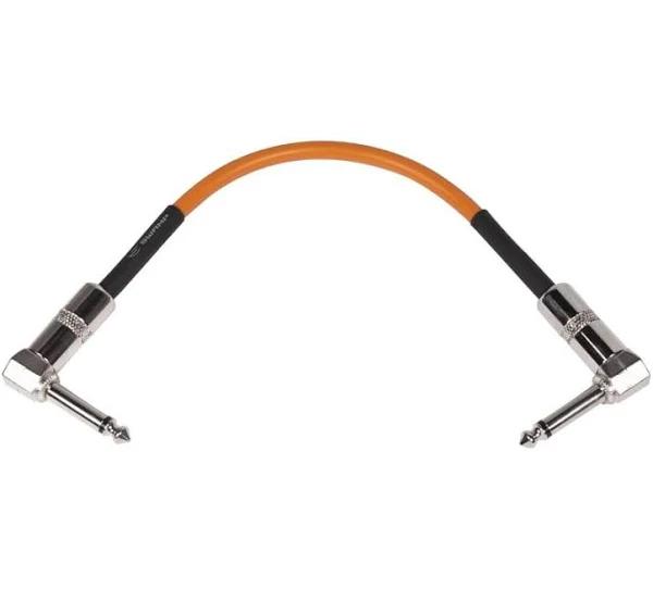 Orange Guitar Effect Pedal Patch / Jumper Cable - 25cm