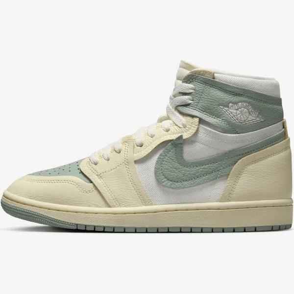 Jordan Air 1 High mm Women - Sail/Muslin/Jade Smoke - 5.5