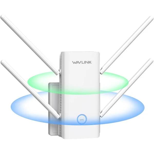 WAVLINK AX3000 Wifi 6 Extender Signal Booster for Home,3000Mbps Dual Band (5GHz/2.4GHz) Wifi Repeater,WiFi Repeater Signal Booster with Gigabit