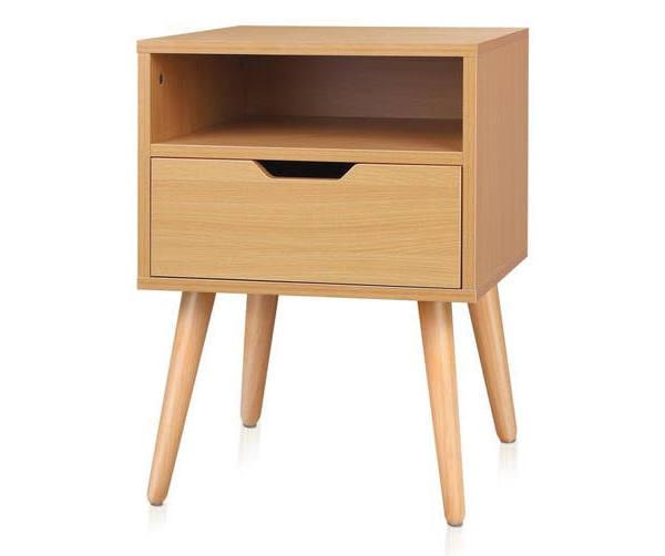 ALFORDSON Bedside Table Wood