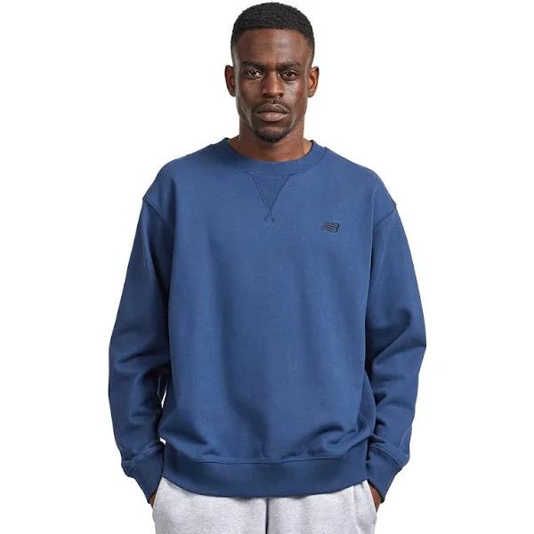 New Balance Athletics French Terry Crew - Nbnavy - 2XL - Men