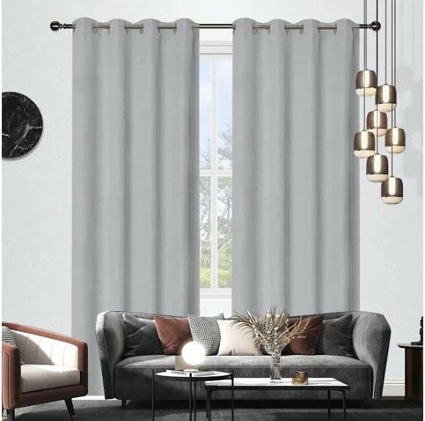 Omagh Room Darkening Eyelet Curtain 220cm or 250cm Drop