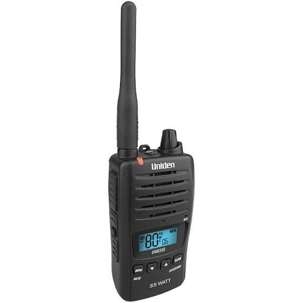 Uniden UH835S 80-Channels 3.5 Watt UHF Handheld CB Radio Rugged