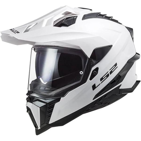 LS2 MX701 Explorer Solid Off-road Helmet White S