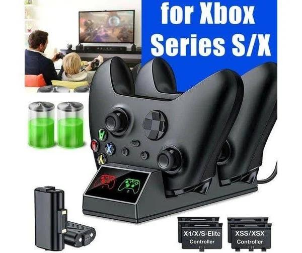 Xbox One Controller Charger Dock with Rechargeable Battery