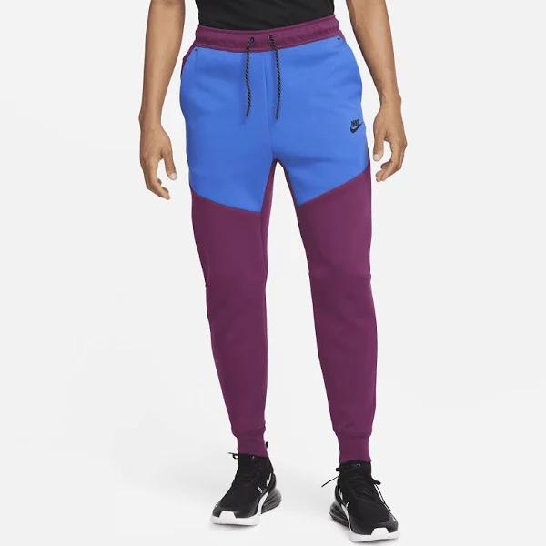 Nike Sportswear Tech Fleece Joggers Sangria/Game Royal/Black