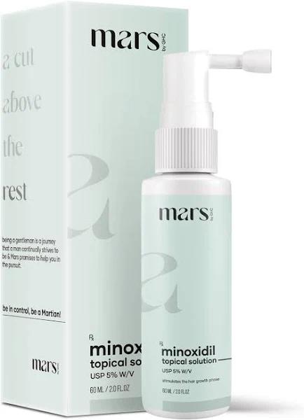 Mars by GHC Minoxi 5% Topical Solution for Hair Regrowth Best Hair Loss Treatment - 60 ml