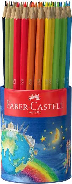 Faber-Castell Watercolour Pencil Cup Assorted 72 Pack