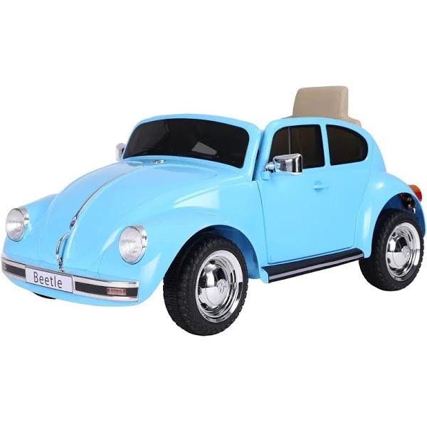 12V Licensed VW Beetle Volkswagen Kids Ride On Car With Remote - Blue