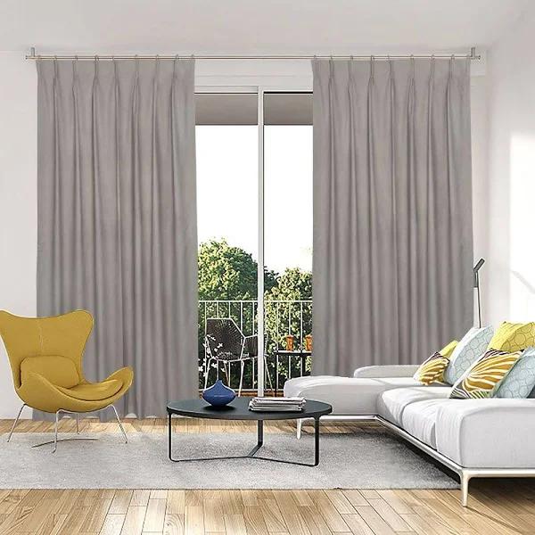 Piper Blockout Pinch Pleat Curtains