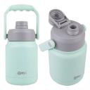 Oasis Stainless Steel Double Wall Insulated Mini Jug With Carry Handle 1.2L - Mint