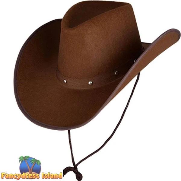 Wicked Costumes Adult Texan Cowboy Hat Fancy Dress Party Accessory