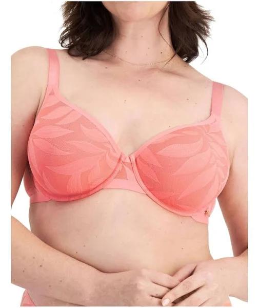 Berlei Because Lightly Lined Full Coverage Bra - Shanghai Sunset, Size: 16 C