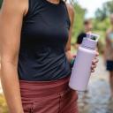 Simple Modern Water Bottle with Straw | Insulated Stainless Steel Thermos for Sports Gym | Summit Collection | 650ml | Forest