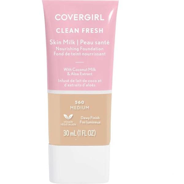 Covergirl Clean Fresh Skin Milk Foundation Medium 560 30ml