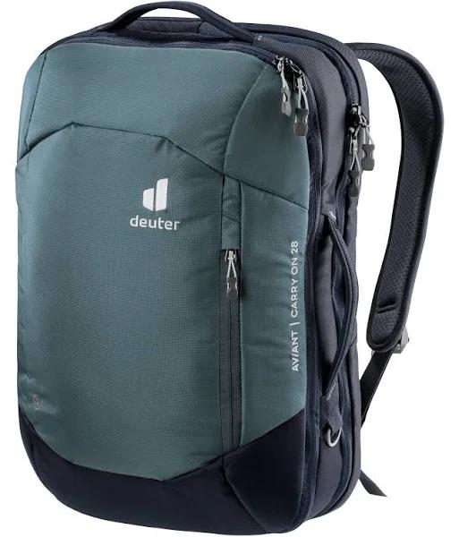 Deuter Aviant Carry On 28 Blue, Mens/Womens Travel Backpack, Size 28L - Color Teal - Ink