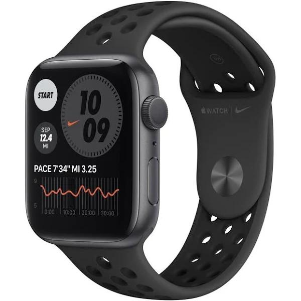 Apple Watch Series 6 Nike - 44mm - GPS - Space Gray Aluminum Case - Anthracite/Black Nike Sports Band