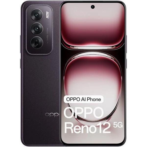 Oppo Reno12 5G (256GB, Black Brown)