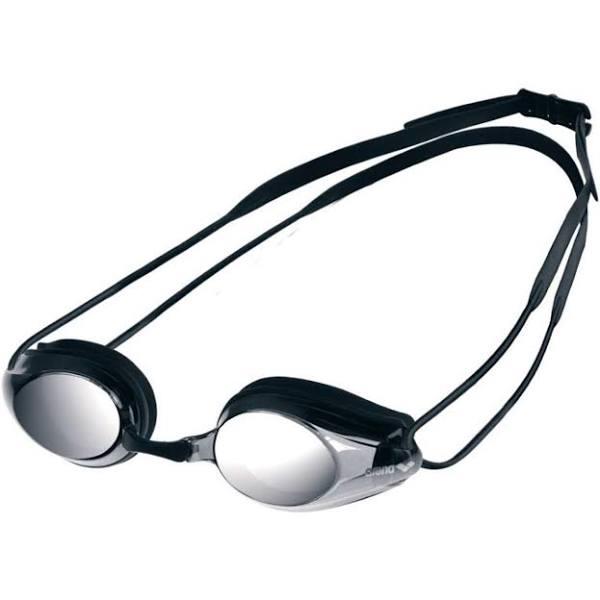 Arena Tracks Mirror Swimming Goggles Black