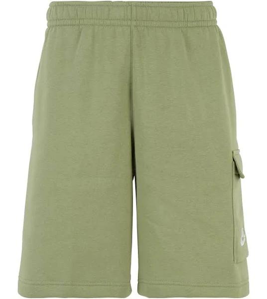 Nike Sportswear Club Fleece Cargo Shorts XL / Green / Oil Green/White